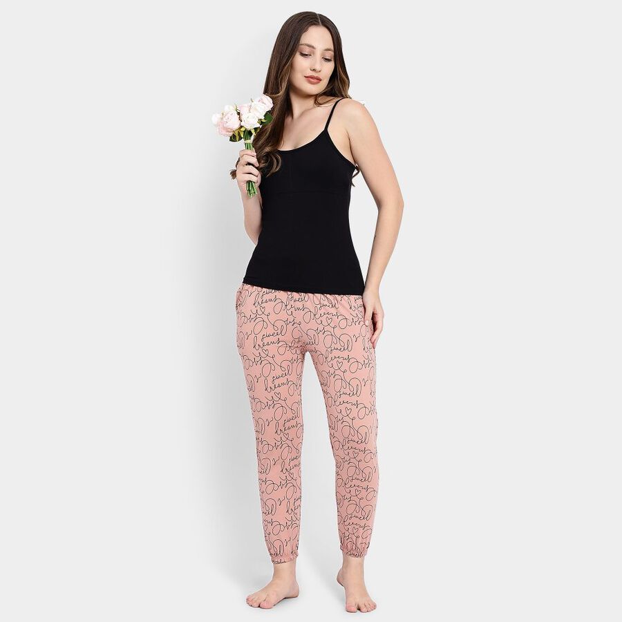 Ladies' Pyjama, Peach, large image number null